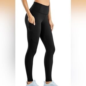 CRZ Yoga Running Black Leggings